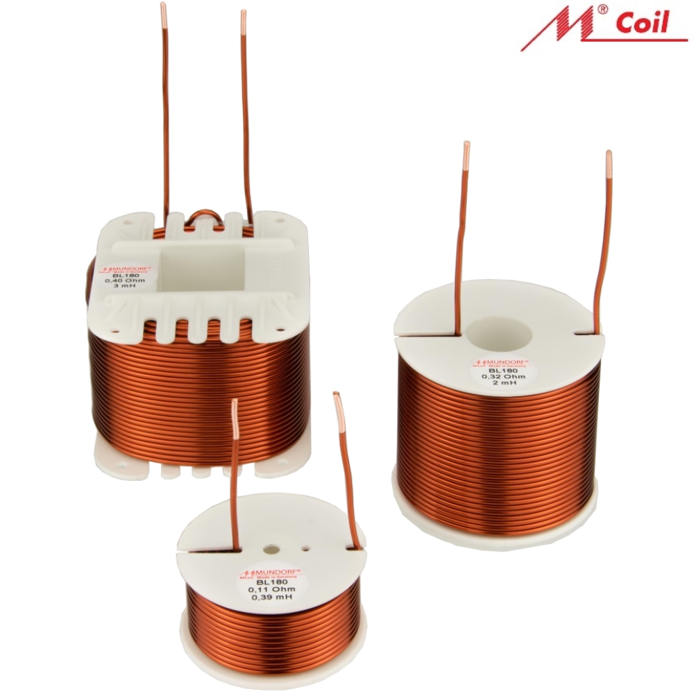 Mundorf MCoil AirCore coils, L, BL & VL ranges